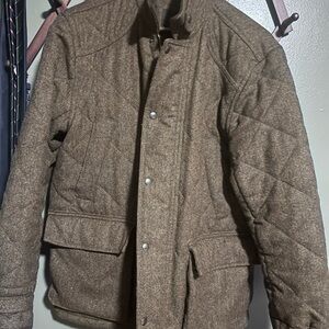 J. Crew Skye Tweed Quilted Field Jacket